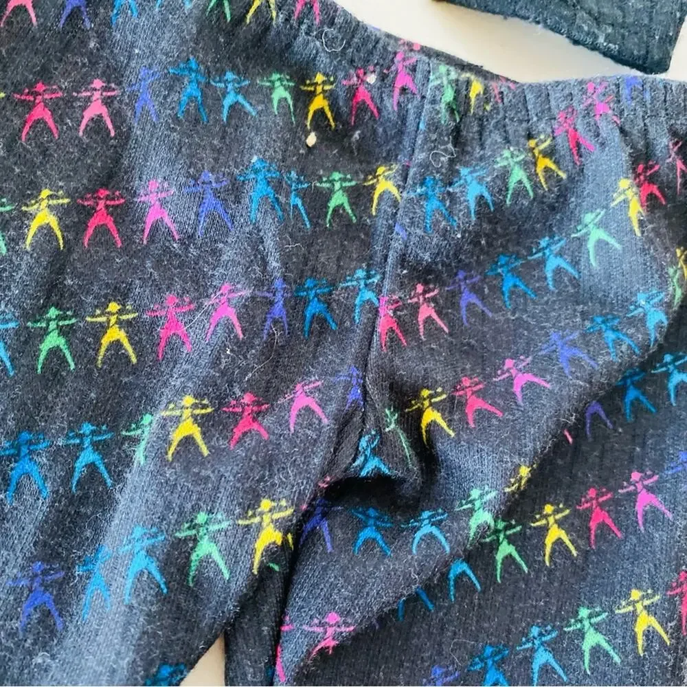 AMERICAN GIRL DOLL TODAY Black Rainbow PJs Set 1 Pajama Pants Shirt Sleepover